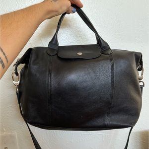 LONGCHAMP LEATHER LE PILAGE CROSSBODY BAG